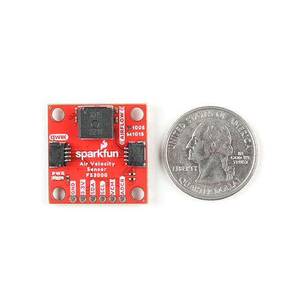Breakout senzor viteza aerului SparkFun Air FS3000-1015 (Qwiic) [5]