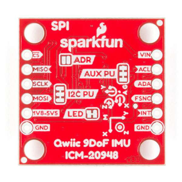 Breakout SparkFun 9DoF IMU Qwiic [3]