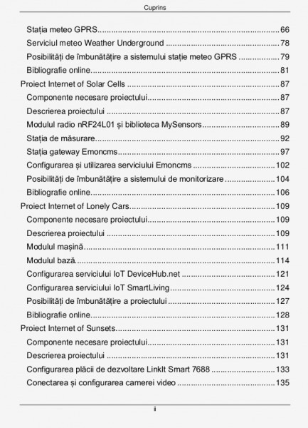Carte \"10(Zece) Proiecte Internet of Things\" [3]