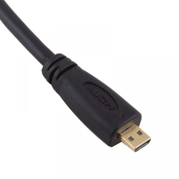Cablu adaptor micro HDMI tata - la - HDMI mama, 15 cm [2]