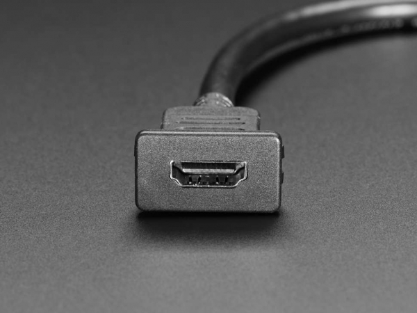 Cablu HDMI de 30cm cu montaj in panou [2]