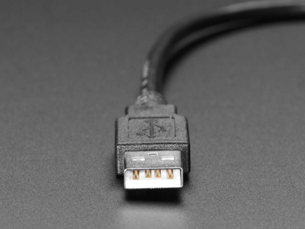 Cablu cu montaj in panou - Soclu USB C la priza USB A [2]