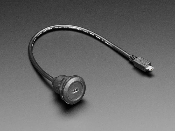 Cablu prelungitor USB micro B - 30cm [4]