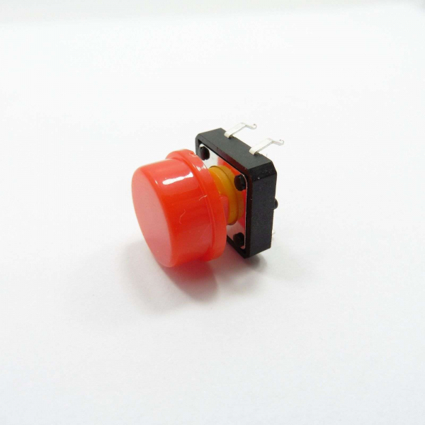 Capac rosu pentru buton de 6 x 6 x 7.3mm [2]
