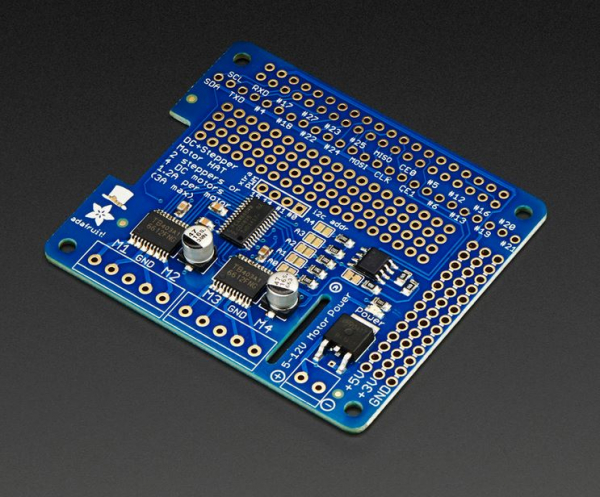 DC & Stepper Motor HAT pentru Raspberry Pi - Mini Kit [5]