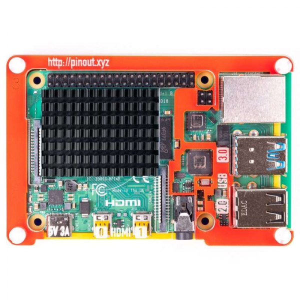 Carcasa Pimoroni Pibow Coupé 4 – Ninja [4]