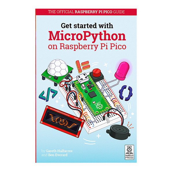 Cartea “Primii pasi cu MicroPython pe Raspberry Pi Pico” [1]