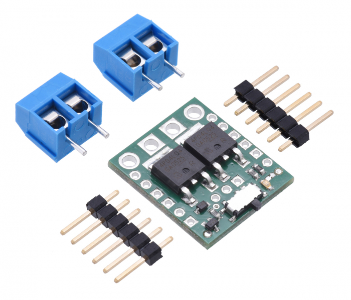 Comutator Pololu HP MOSFET, mare, glisant, protectie tensiune inversa [4]