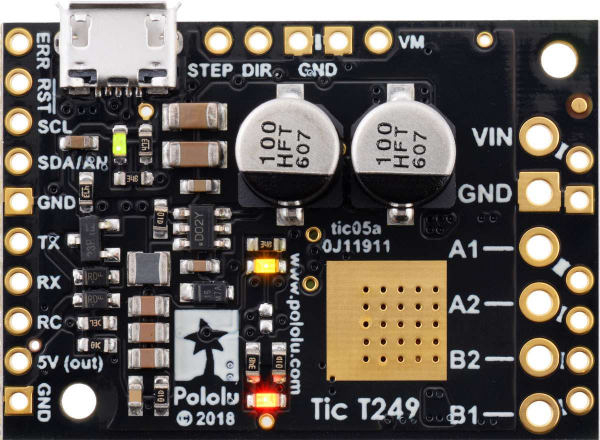 Driver motor stepper multi-interfata USB Tic T249 [4]