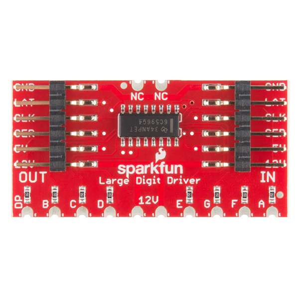 Controlor SparkFun Large Digit Driver [4]