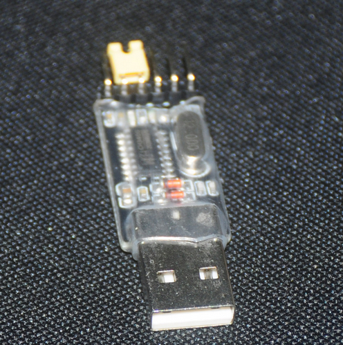 Convertor USB UART - TTL bazat pe CH340G [8]