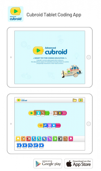 Cubroid Wireless STEAM kit robotic programabil [9]