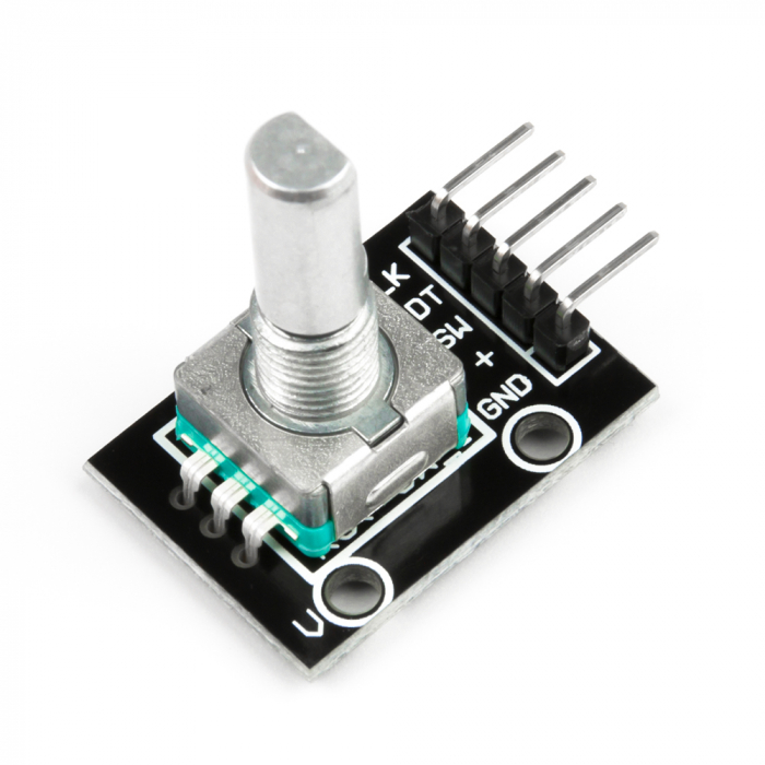 Modul Encoder Rotativ Verde pentru Arduino fara Cod Demo [7]