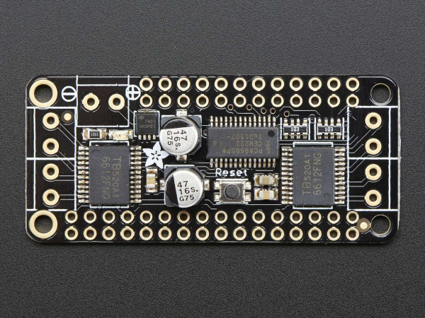 DC Motor + Stepper Shield pentru Feather [5]