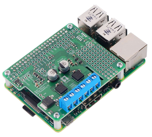 Driver motor dublu TB9051FTG pentru Raspberry Pi (kit partial) [4]