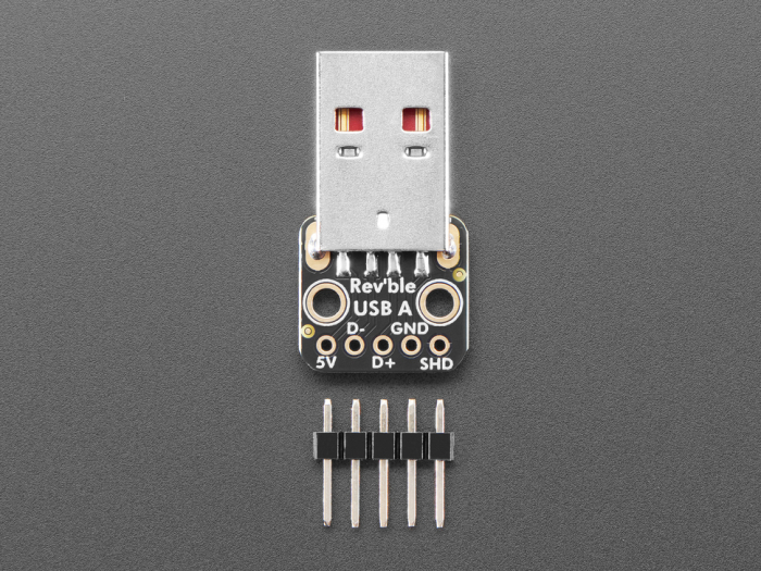 Adafruit Reversible USB Type A Plug Connector Breakout [4]