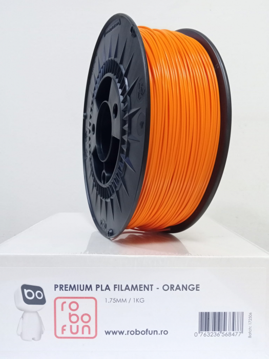 Filament Premium Robofun PLA 1KG 1.75 mm - Orange