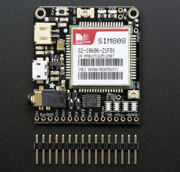 Adafruit FONA 808 - Mini Cellular GSM + GPS Breakout [2]