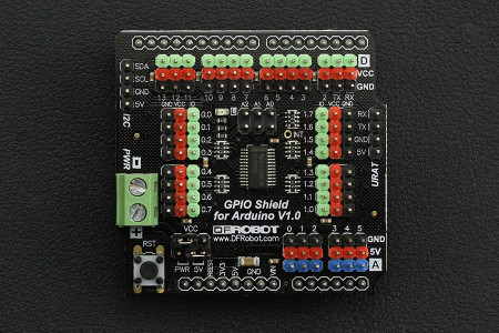 Gravity: GPIO Shield pentru Arduino [2]