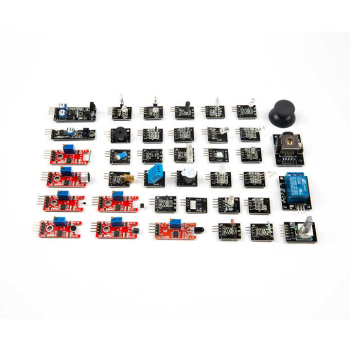 Kit Senzori 37pcs cu Tutorial in Cutie de Hartie [2]
