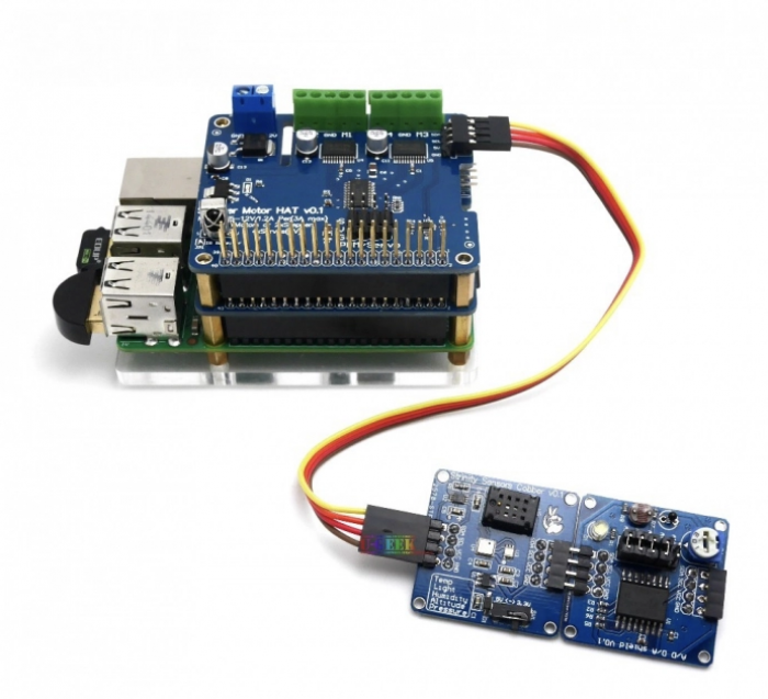 HAT motor DC+stepper pentru Raspberry Pi [4]