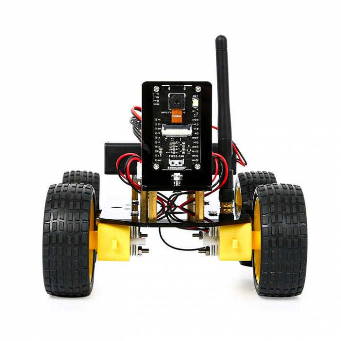 Kit Masina Robotica ESP32 CAM 4WD cu Control WiFi [3]