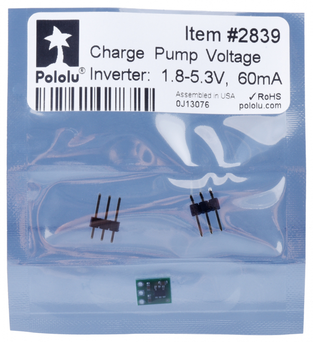 Invertor tensiune pompa incarcare Pololu 1.8-5.3V, 60mA [7]
