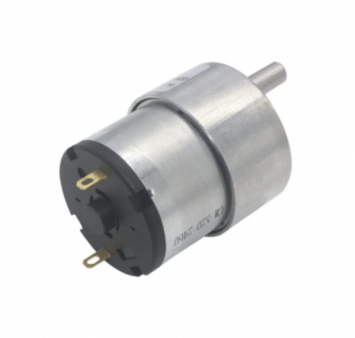 Motorul JGB37-520 DC12V 107RPM/MIN Miniatural inainte si inapoi cu perie DC Speed Reducer este un motor compact, cu cuplu mare si performante ridicate [2]