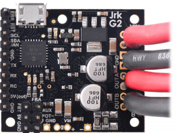 Controlor de motor USB Jrk G2 18v19 cu feedback [7]