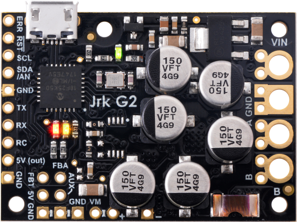 Controlor de motor USB Jrk G2 18v27 cu feedback [2]