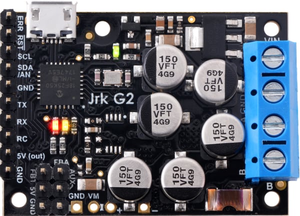 Controlor de motor USB Jrk G2 18v27 cu feedback [5]