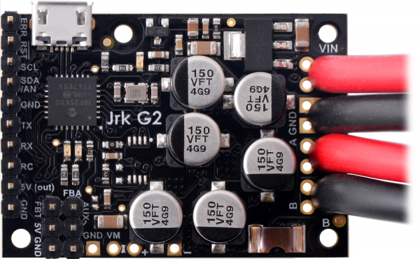 Controlor de motor USB Jrk G2 18v27 cu feedback [8]