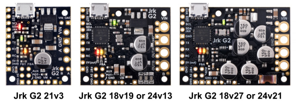 Controlor de motor USB Jrk G2 24v13 cu feedback [12]