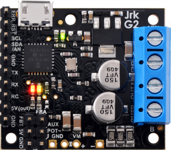 Controlor de motor USB Jrk G2 24v13 cu feedback [5]