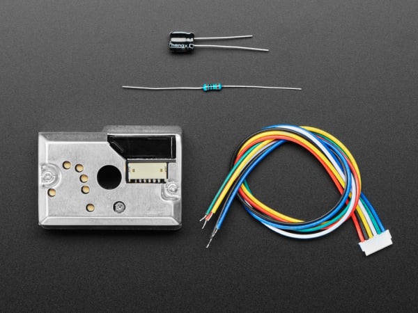 Kit modul senzor praf Sharp GP2Y1014AU0F cu cablu [3]