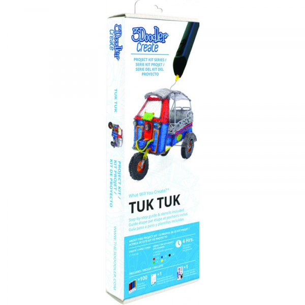 Kit proiecte cu filamente si sablon pentru 3Doodler Create [2]