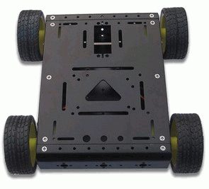 Kit sasiu robotic metalic pentru Arduino [2]