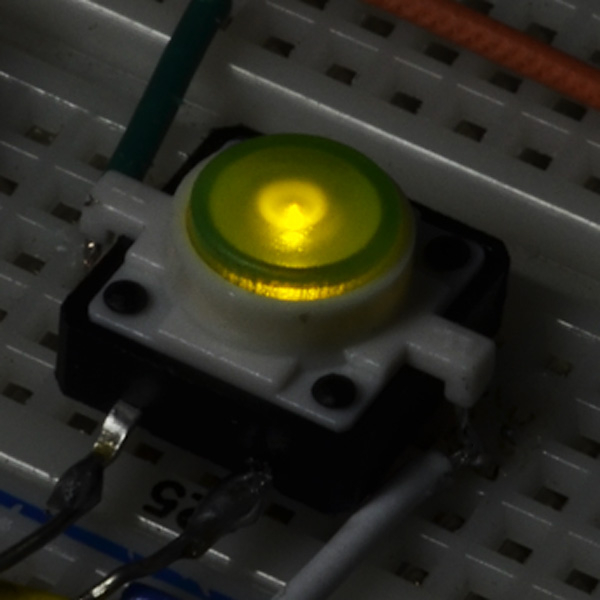 Buton tactil cu LED - Verde [4]