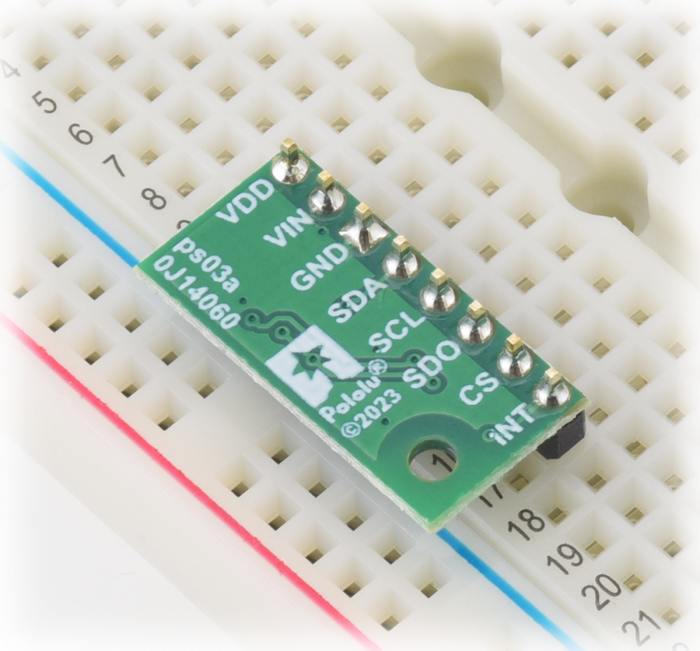 LPS22DF Pressure/Altitude Sensor Carrier with Voltage Regulator [6]