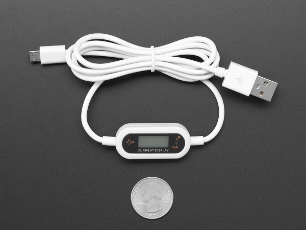 Cablu Micro B USB cu LCD tensiune si curent [4]