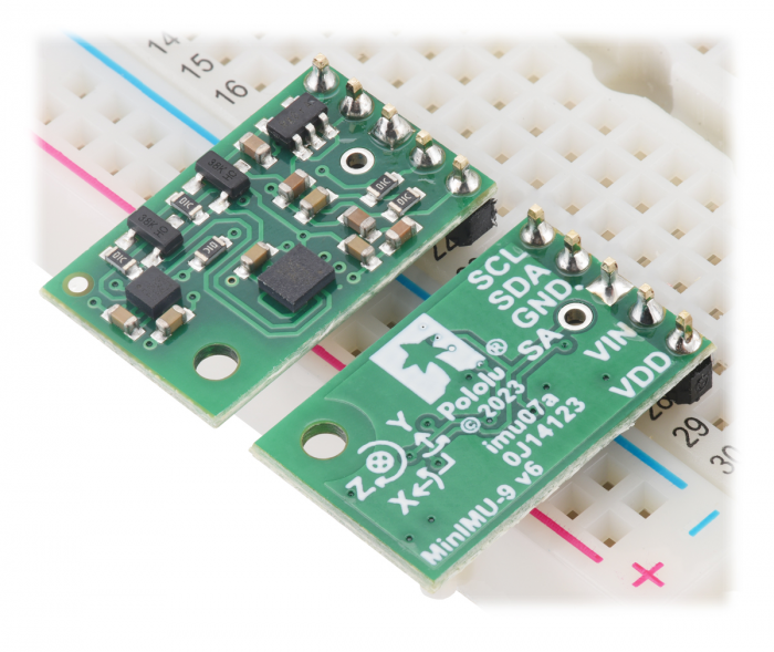 MinIMU-9 v6 Gyro, Accelerometer, and Compass (LSM6DSO and LIS3MDL Carrier) [5]