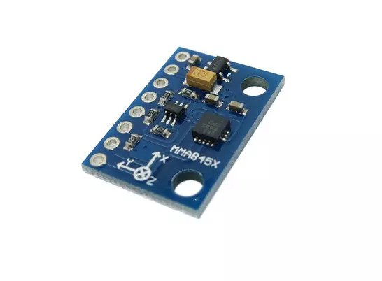 Modul accelerometru triaxial GY-45 MMA8452 [6]