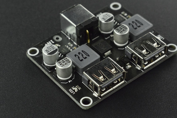 Modul DF Robot buck incarcare rapida cu 2 USB-uri [4]