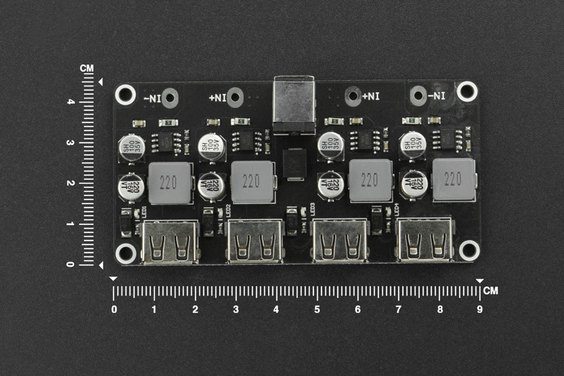 Modul DF Robot buck incarcare rapida cu 4 USB-uri [2]