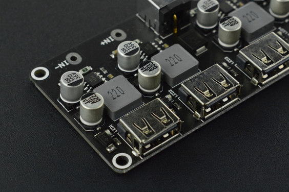 Modul DF Robot buck incarcare rapida cu 4 USB-uri [4]