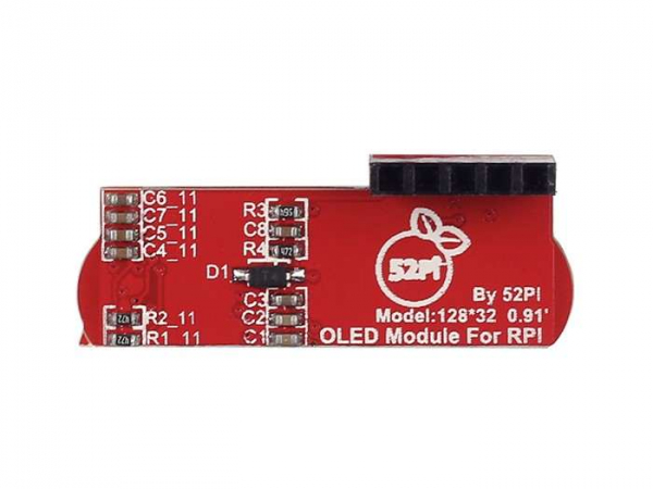Modul display Raspberry Pi 0.91'OLED [3]