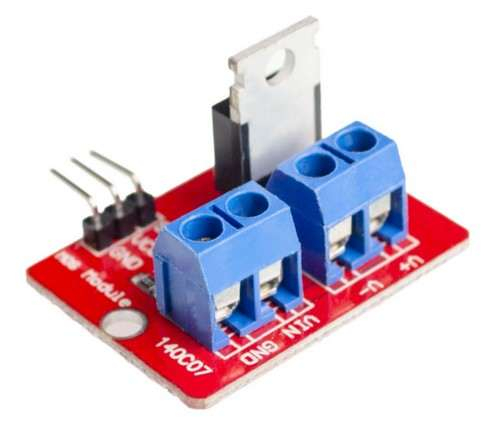 Modul driver MOSFET Robotlinking IRF520 pentru Arduino Uno R3 [3]