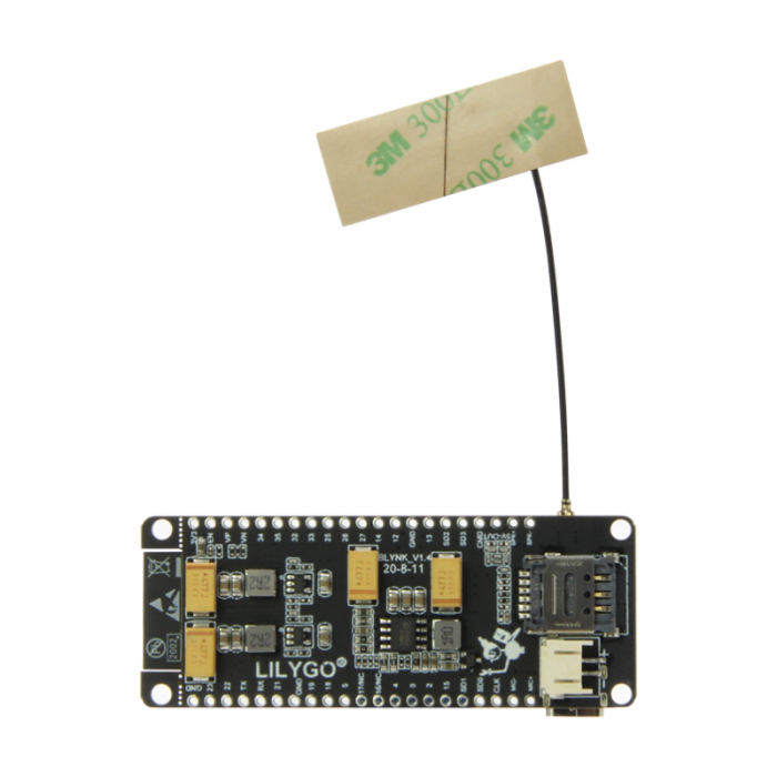 Modul Lilygo TTGO T-Call V 1.4 cu card SIM, antena WiFi, ESP32 [3]