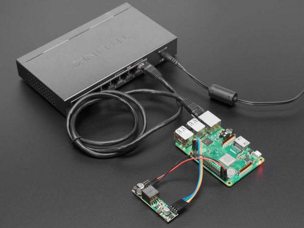 Modul PoE de 5V, 1.8A, pentru Raspberry Pi 3 B+ [3]