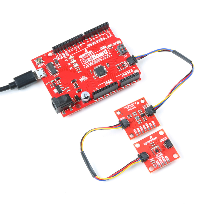 Modul senzor SparkFun calitatea aerului in interior - ENS160 (Qwiic) [5]